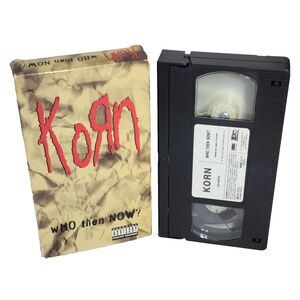 Korn Who Then Now VHS 1997 Blind Shoots & Ladders Clown Video Tape VHS